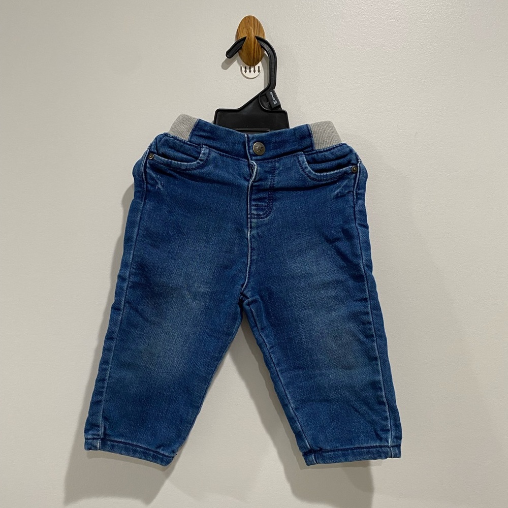 Orchestra Baby Denim Jeans 6 Months | Soft Blue Jean Pants